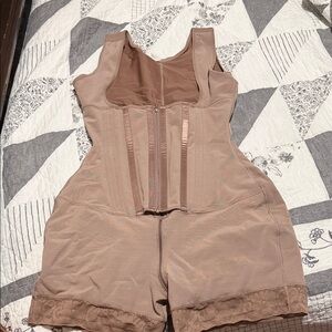 Women's Tan Shapewear Bodysuit